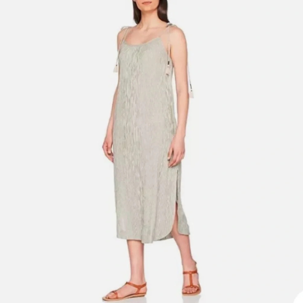 FATFACE Striped‎ Sundress Beachy Tie Straps Size 2 Small